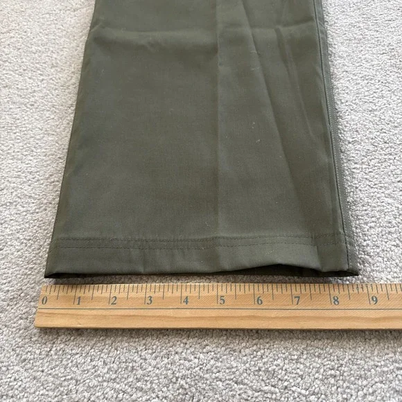 Orvis Tech Trek Pants 38x30 Olive Green Hiking Fishing Water Repellent Stretch - Picture 8 of 11